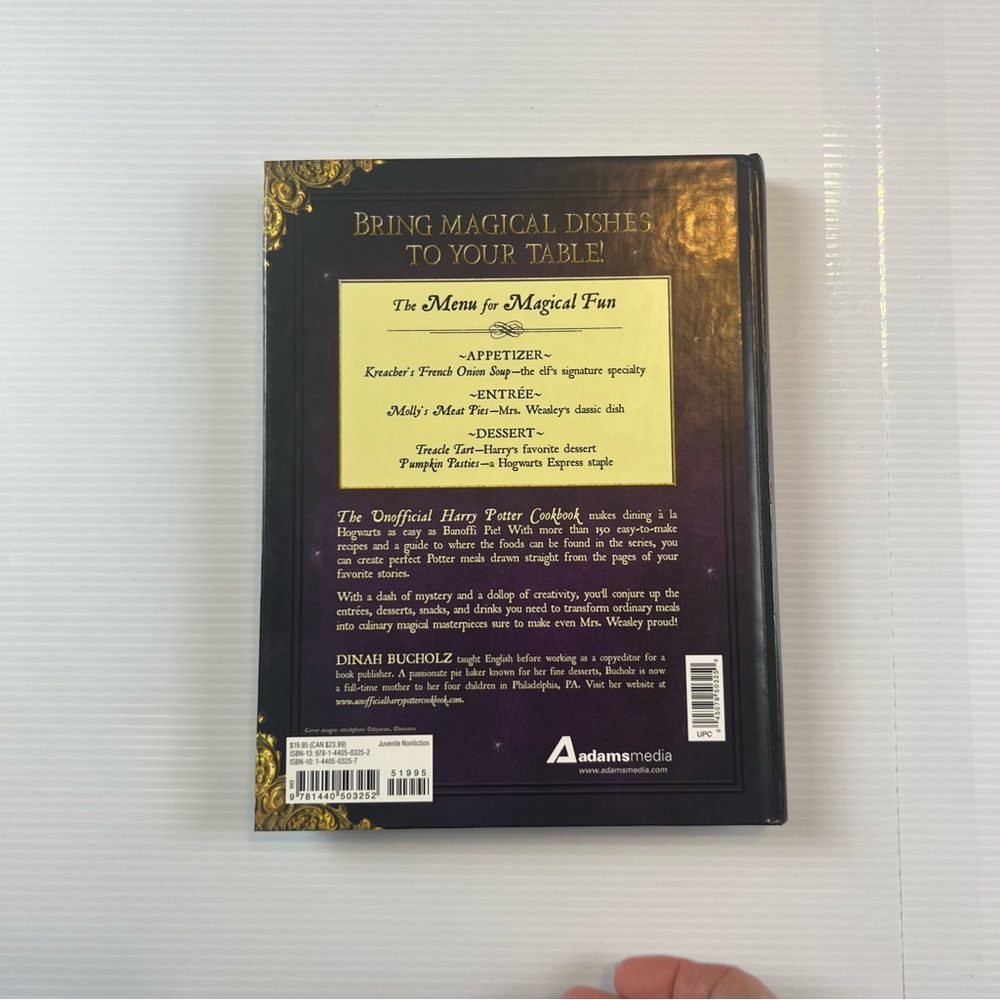 The Unofficial Harry Potter Cookbook: More than 150 Recipes. Not Used. - Picture 2 of 13